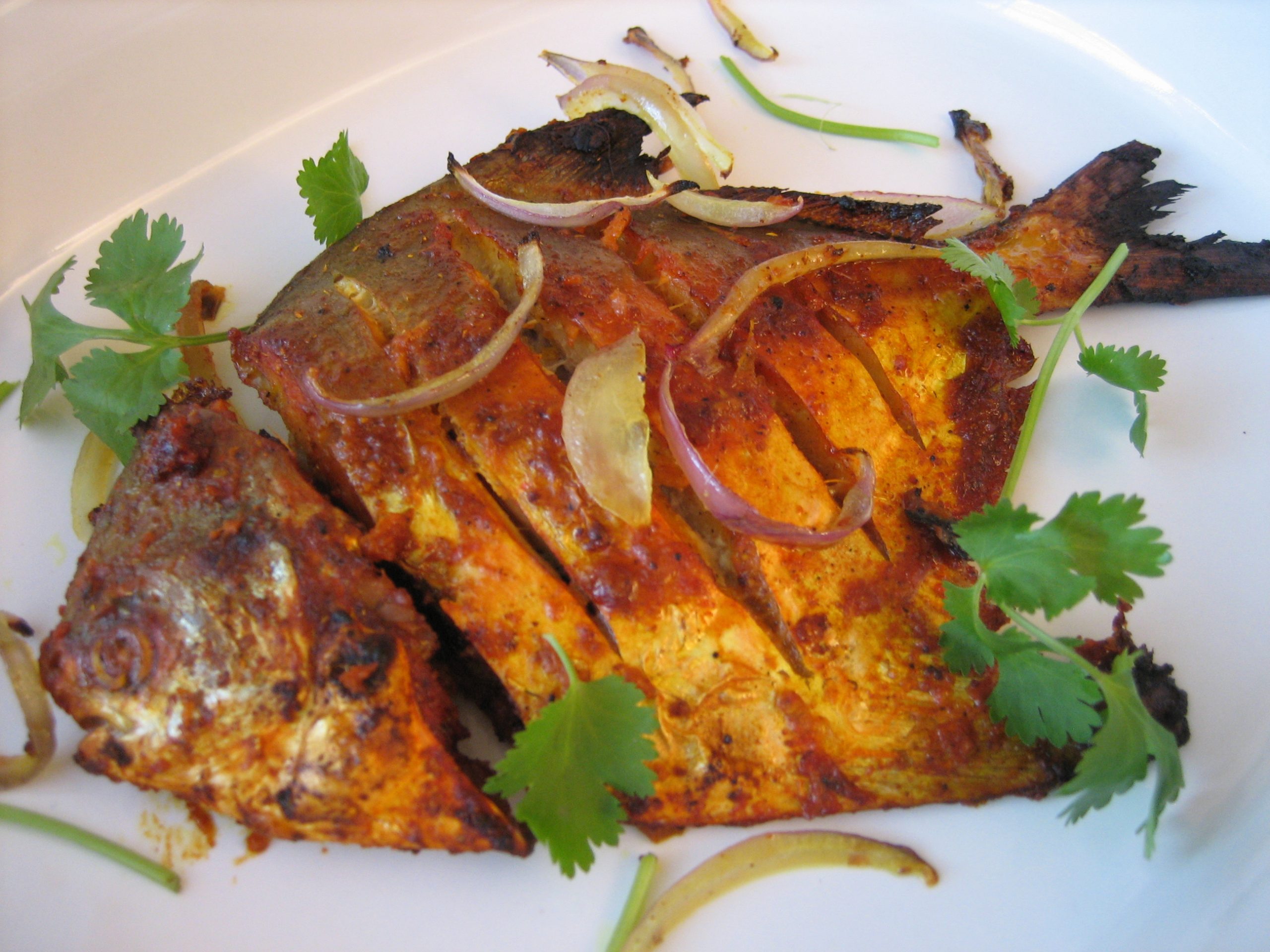 Masala Fish Fried Pomfret Recipe | How to Make Pomfret Fry Recipe