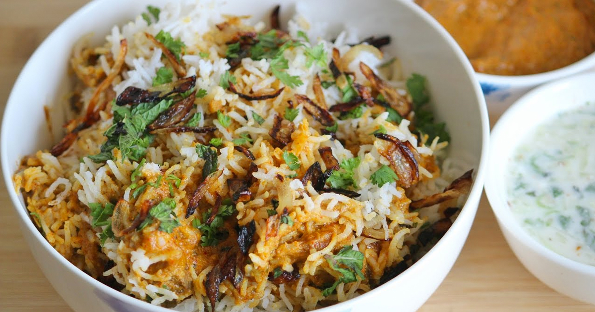 Butter Chicken Biryani Recipe (Hindi) - HungryForever Food Blog