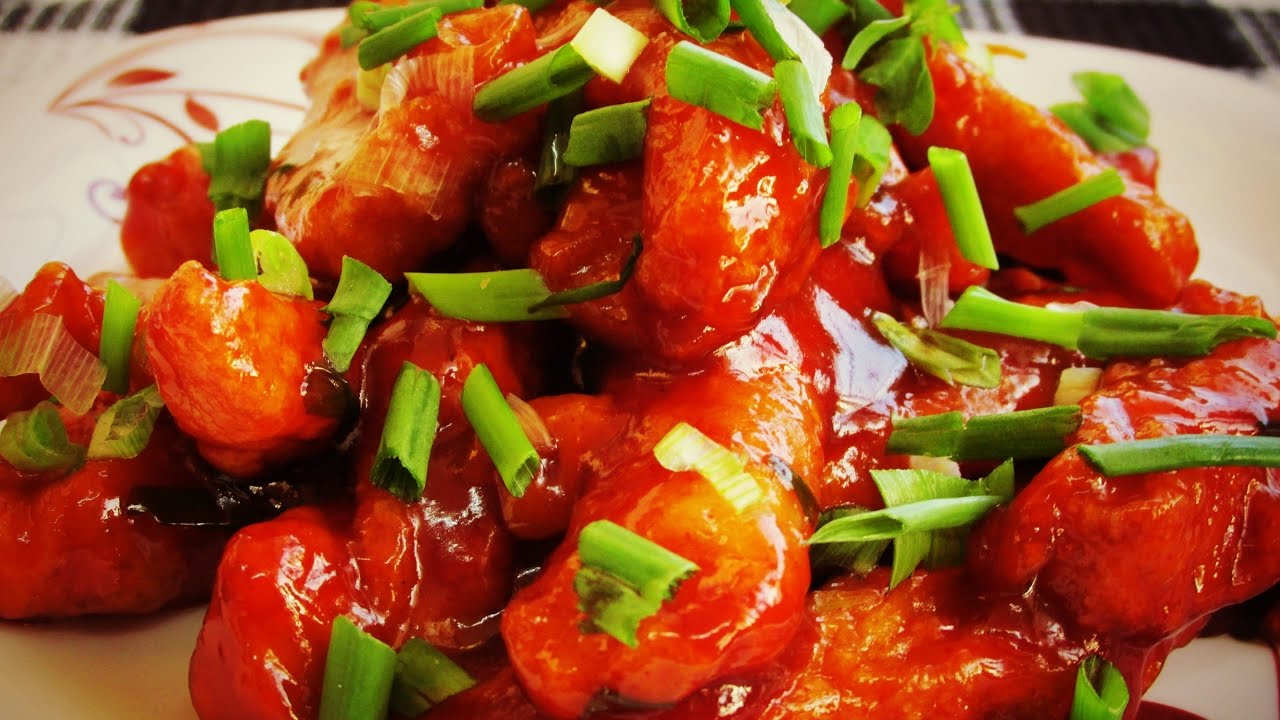 Sweet Chilli Chicken Recipe How To Make Crispy Sweet Chilli Chicken 9663