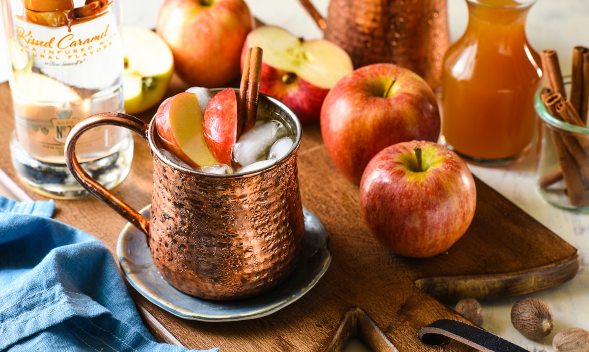 Apple Pie Moscow Mule HungryForever Food Blog