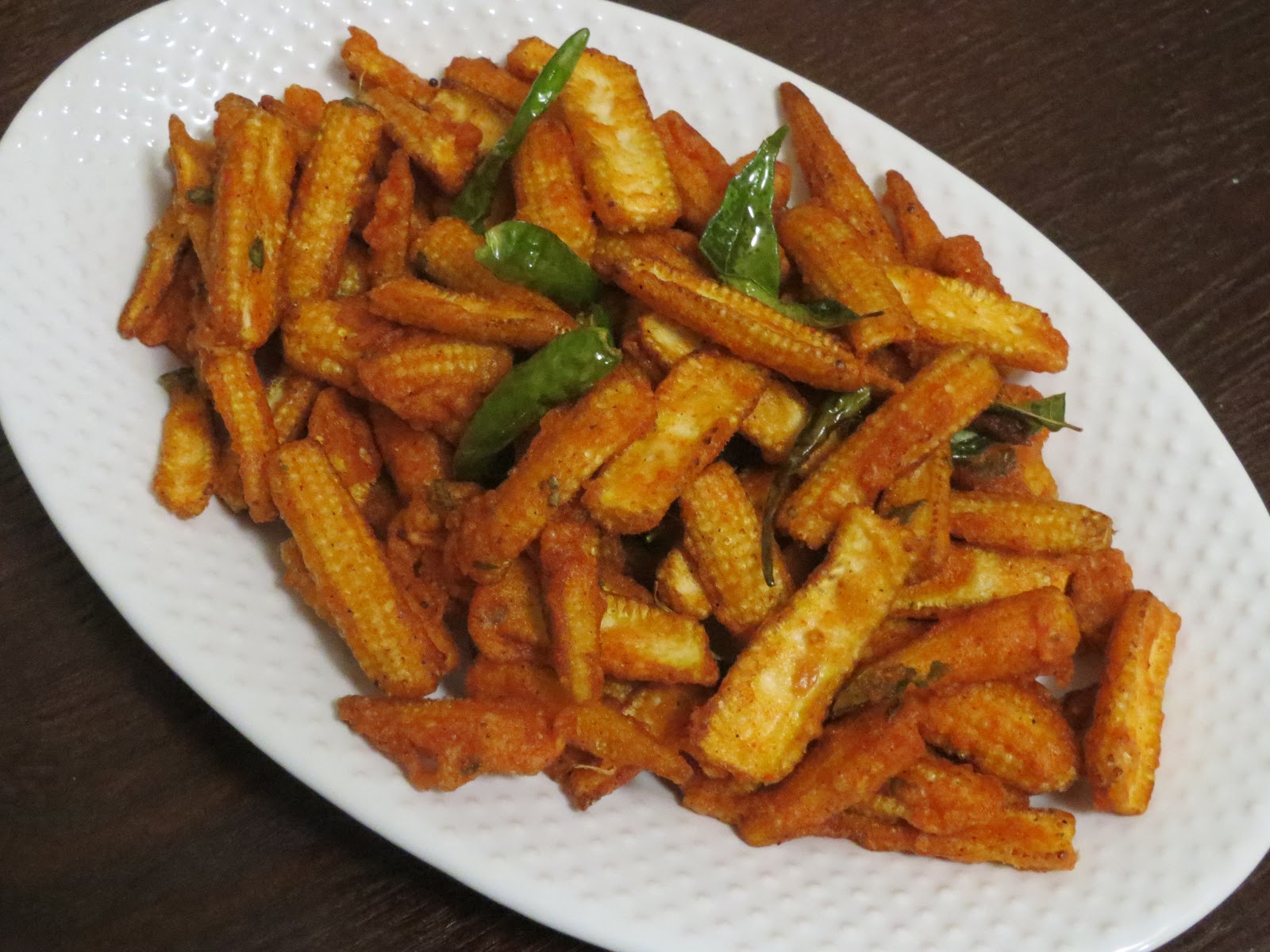 Crispy Baby Corn Recipe Crispy Chilli Baby Corn Recipe HungryForever