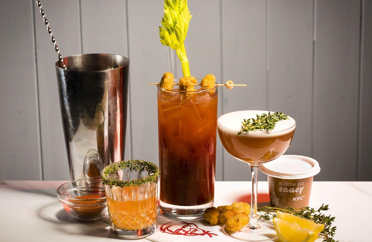 Would You Try KFC's Gravy Based Cocktails? HungryForever Food Blog