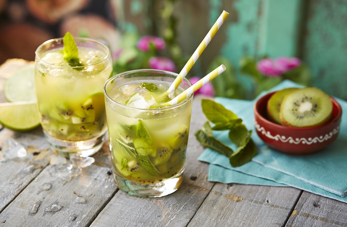 Kiwi Crush Vodka Kiwi Highball HungryForever Food Blog