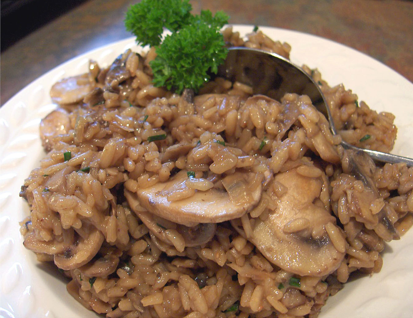 Gourmet Mushroom Risotto Recipe | HungryForever