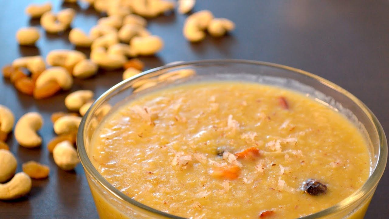 Pasi Paruppu Payasam Recipe Moong Dal Payasam Hungryforever