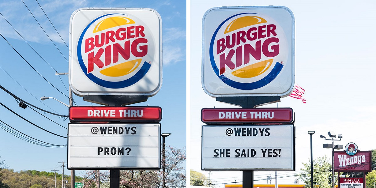 Burger King Just Asked Wendy's To Prom & Their Response Was Perfect