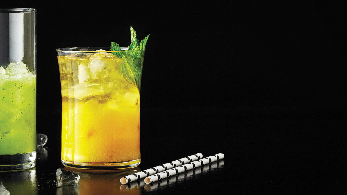 Mango Mint Iced Tea HungryForever Food Blog