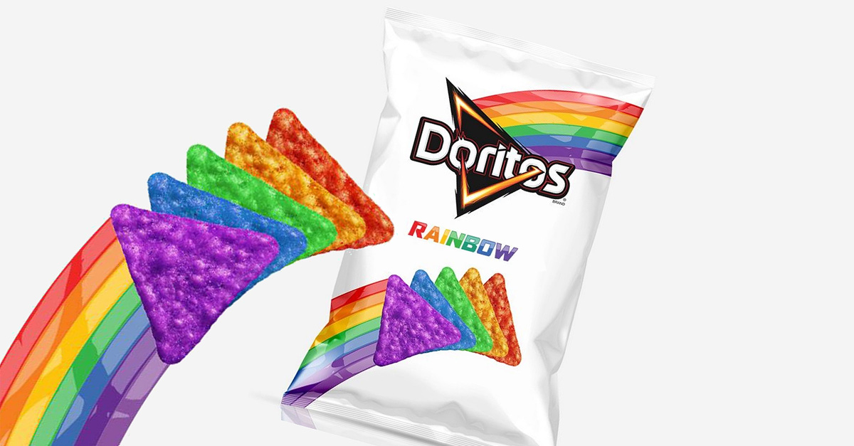 Rainbow Doritos Exist And You Need Them In Your Life Hungryforever Food Blog 1772