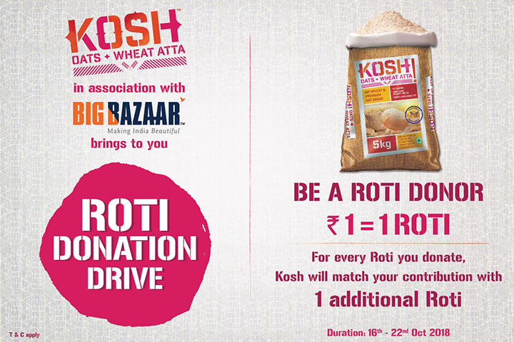 Kosh Oats Calls Upon Consumers For Support In Their Roti Donation Drive ...