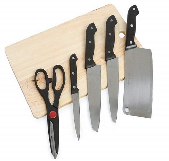 Cmerchants-Tru-Edge-Kitchen-Knife-Set-Wooden-Board-6-Pieces