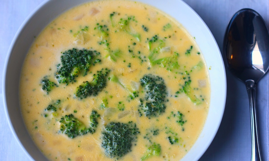 Broccoli Cheese Soup Recipe | How To Make Broccoli Cheese Soup