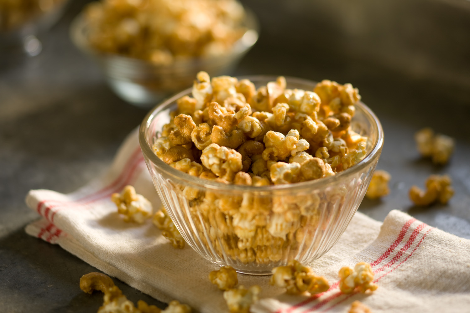 Cashew Caramel Corn Recipe Caramel Popcorn With Cashews