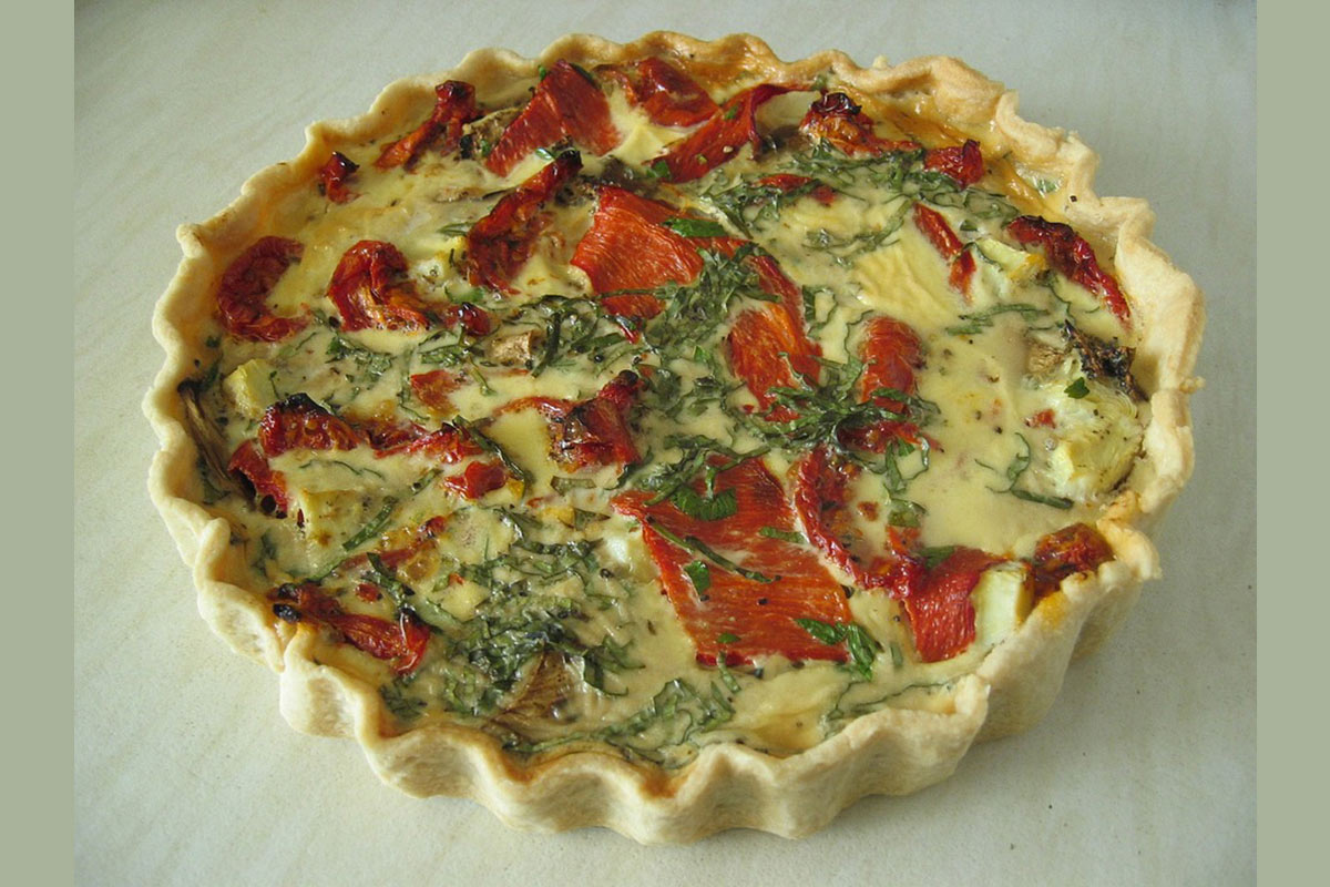 Christmas Mini Garlic Quiches Recipe HungryForever Food Blog