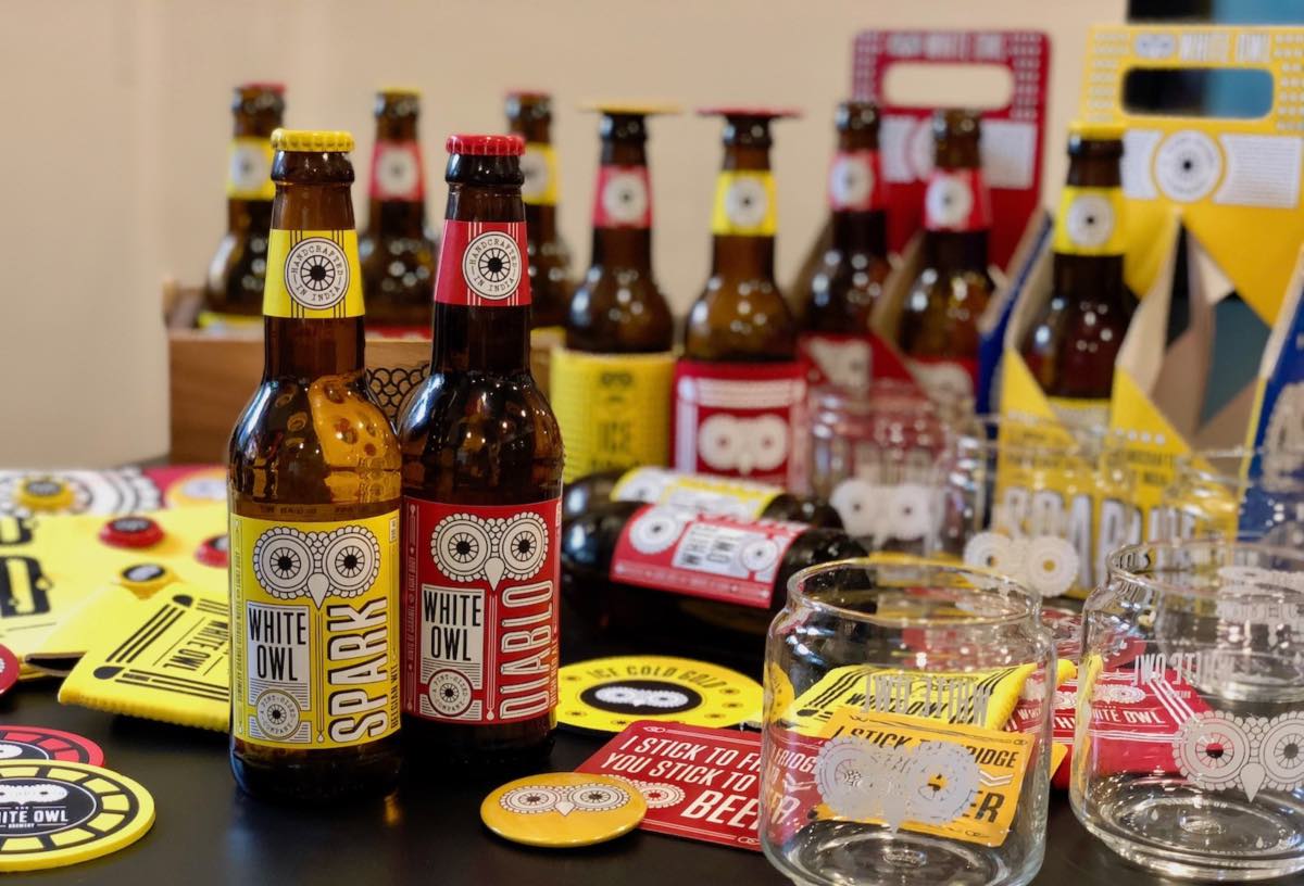 White Owl Bottled Beer Now in Delhi! HungryForever Food Blog