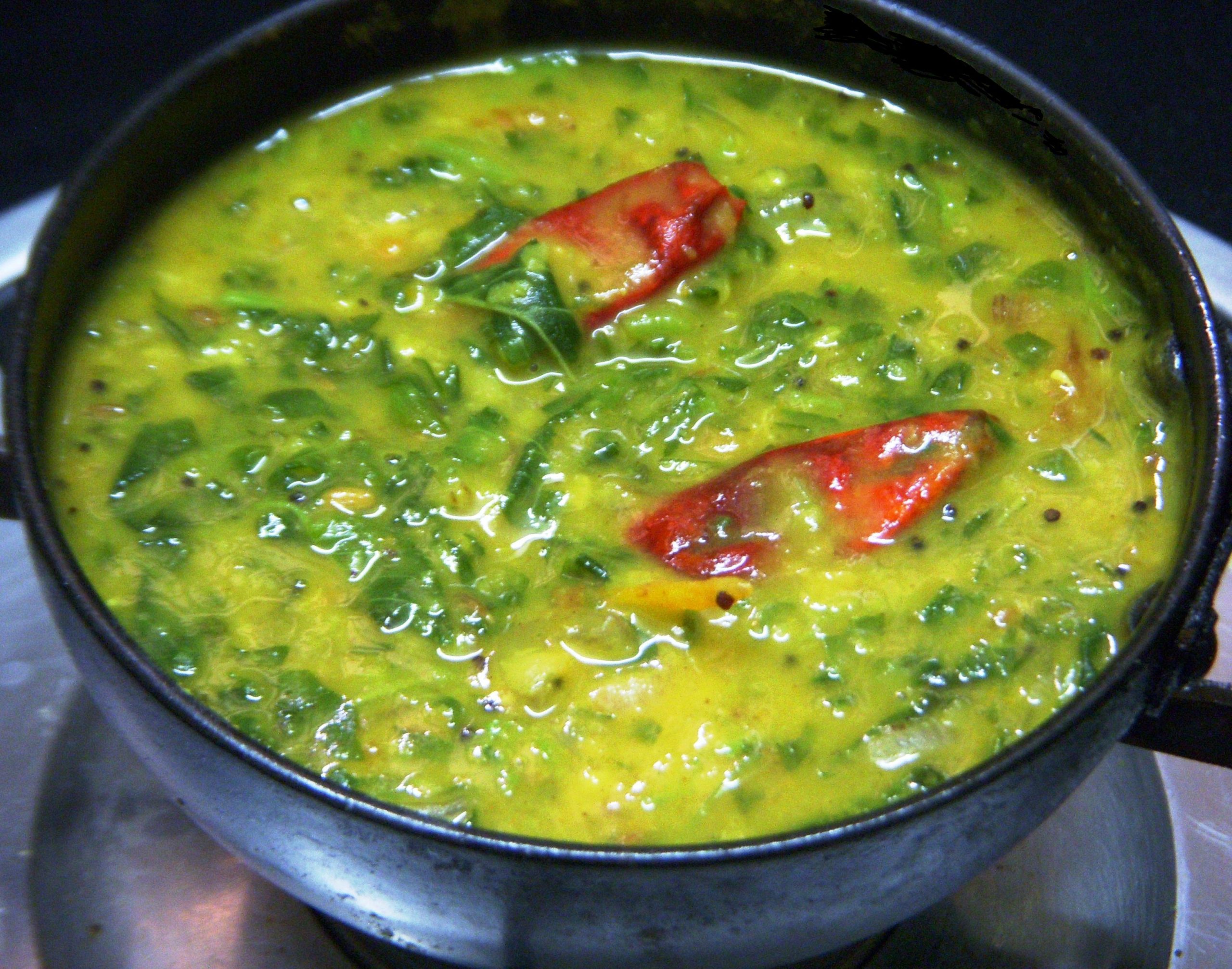Keerai Kootu Recipe in Tamil Keerai Masiyal HungryForever