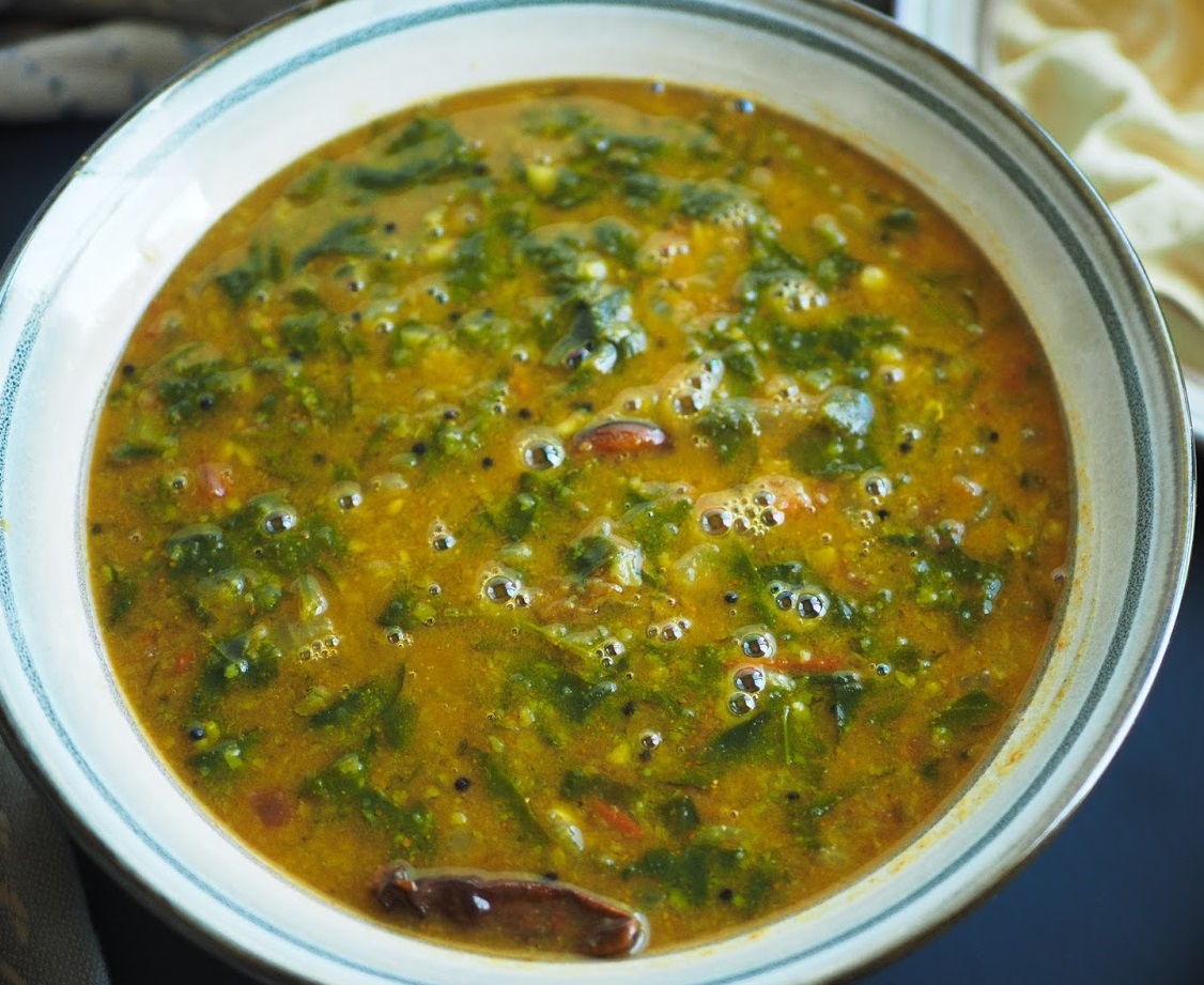 Palak Sambar Recipe How To Make Palak Sambar HungryForever