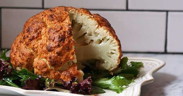 How to Make a Whole Roasted Cauliflower